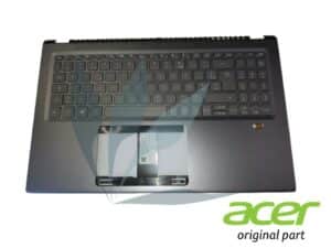 Clavier français rétro-éclairé avec repose-poignets gris d'origine Acer pour Acer Swift SF316-51