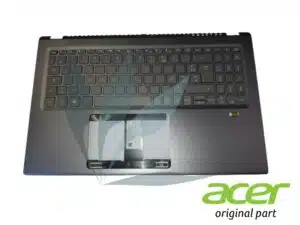 Clavier français rétro-éclairé avec repose-poignets gris d'origine Acer pour Acer Swift SF316-51