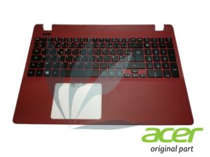 Clavier français avec repose-poignets rouge neuf d'origine Acer pour Acer Aspire ES1-571