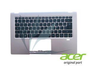 Clavier français rétro-éclairé avec repose-poignets rose neuf d'origine Acer pour Acer Swift SF114-33