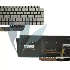 Clavier français rétro-éclairé neuf d'origine Dell pour Dell Inspiron 7400 - clavier à sertir -