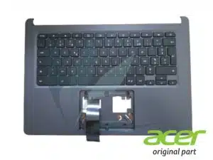 Clavier français avec repose-poignets noir neuf d'origine Acer pour Acer Chromebook C933T