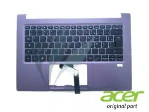 Clavier français rétro-éclairé avec repose-poignets pourpre neuf d'origine Acer pour Acer Swift SF314-42