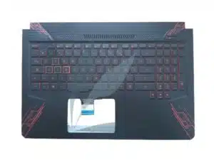 Clavier français avec plasturgie repose-poignets noire neuf d'origine Asus pour Asus TUF504GD