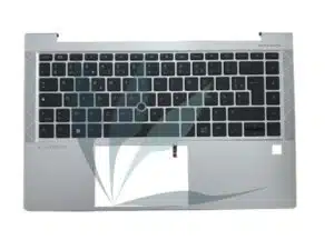 Clavier français rétro-éclairé avec plasturgie repose-poignets neuf d'origine HP pour HP Elitebook 840 G7