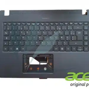 Clavier français rétro-éclairé avec repose-poignets neuf d'origine Acer pour Acer Travelmate TMP214-53