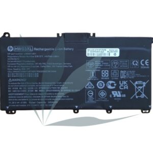 Batterie 11.34V 41.04Wh neuve d'origine HP pour HP Notebook 250 G9