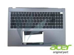 Clavier français rétro-éclairé avec plasturgie repose-poignets grise neuf d'origine Acer pour Acer Swift SFG16-71