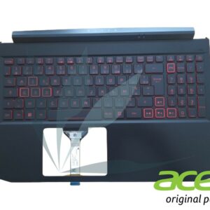 Clavier français rétro-éclairé avec plasturgie repose-poignets noire neuf d'origine Acer pour Acer Aspire Nitro AN515-57
