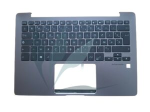 Clavier français avec plasturgie repose-poignets grise neuf d'origine Asus pour Asus UX331F