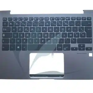 Clavier français avec plasturgie repose-poignets grise neuf d'origine Asus pour Asus UX331