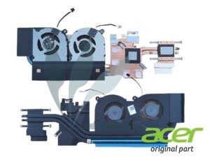 Bloc ventilateur Discrete neuf d'origine Acer pour Acer Predator PT315-51