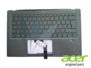 Clavier français rétro-éclairé avec repose-poignets vert neuf d'origine Acer pour Acer Swift SF514-55T
