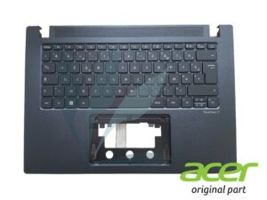 Clavier français rétro-éclairé avec plasturgie repose-poignets neuf d'origine Acer pour Acer Travelmate TMP214-54