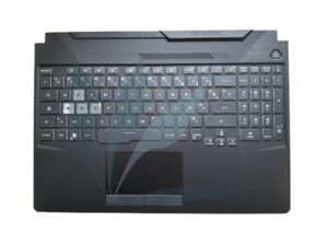 Clavier français avec plasturgie rep9se-poignets noire neuf d'origine Asus pour Asus TUF506HM