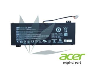 Batterie 57WH 3574mAh 65W neuve d'origine Acer pour Acer Conceptd CC314-72G