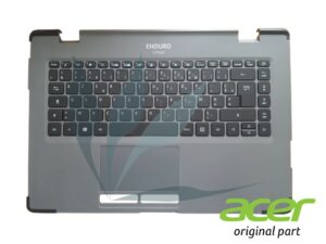 Clavier français rétro-éclairé avec plasturgie repose-poignets grise neuf d'origine Acer pour Acer Enduro EUN314-51W