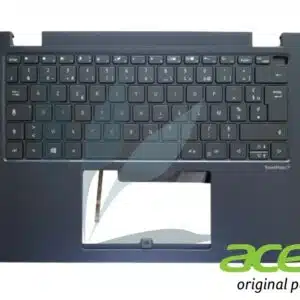 Clavier français rétro-éclairé avec plasturgie repose-mains neuf d'origine Acer pour Acer Travelmate TMP614RN-52