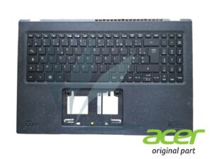 Clavier français rétro-éclairé avec plasturgie repose-poignets noire neuf d'origine Acer pour Acer Travelmate Vero TMV15-51