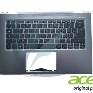 Clavier français rétro-éclairé avec repose-poignets gris neuf d'origine Acer pour Acer Spin SP513-53N