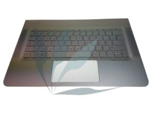 Clavier français avec repose-poignets argent neuf d'origine HP pour HP Envy 13-AB SERIES