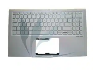 Clavier français avec plasturgie repose-poignets argent neuf d'origine Asus pour Asus UX533F
