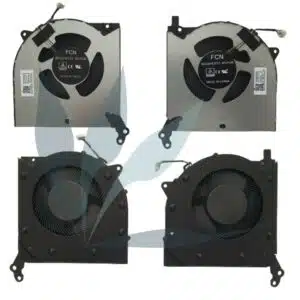 Paire de ventilateurs droite/gauche à sertir neufs pour Lenovo Legion 5-15IMH05H
