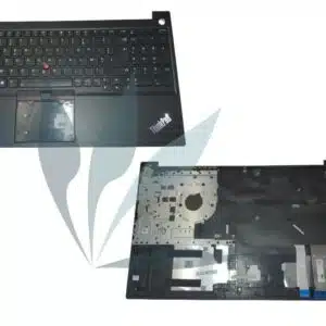 Clavier français avec repose-poignets noir neuf d'origine Lenovo pour Lenovo Thinkpad E15 (Type 20RD, 20RE)