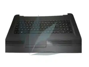 Clavier français avec repose-poignets noir non-rétroéclaré neuf d'origine HP pour HP 17-X SERIES