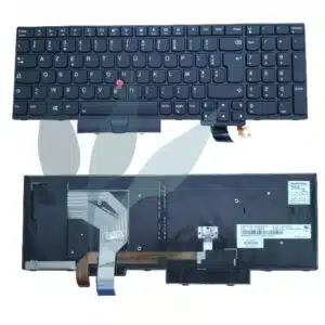 Clavier français rétro-éclairé neuf pour Lenovo Thinkpad T580