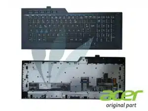 Clavier français rétro-éclairé avec repose-poignets neuf d'origine Acer pour Acer Predator Helios PH717-71