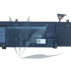 Batterie 60WHR 4 cellules neuve d'origine Dell avec G5 15 5590