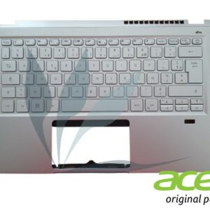 Clavier français rétro-éclairé avec repose-poignets argent neuf d'origine Acer pour Acer Swift SF314-511