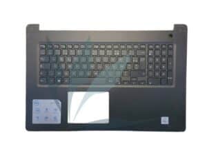Clavier français avec plasturgie repose-poignets noire neuf d'origine Dell pour Dell Inspiron 17 3793