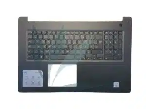 Clavier français avec plasturgie repose-poignets noire neuf d'origine Dell pour Dell Inspiron 17 3780