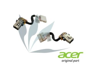 Connecteur d'alimentation carte mère sur câble neuf d'origine Acer pour Acer Aspire A315-24P