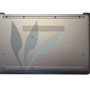 Plasturgie fond de caisse argent neuve pour HP Notebook 15-DB SERIES (modèles sans lecteur optique)