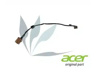Connecteur d'alimentation carte mère sur câble 65W neuf d'origine Acer pour Acer Aspire EK-571G