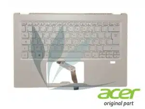 Clavier français rétroéclairé avec repose-poignets blanc neuf d'origine Acer pour Acer Swift SF514-54T