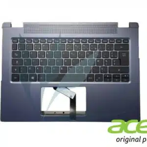 Clavier français rétro-éclairé avec repose-poignets noir neuf d'origine Acer pour Acer Travelmate TMP414-51