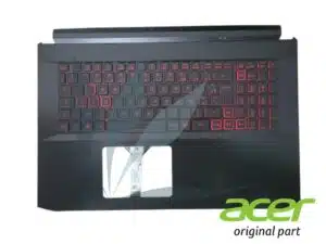 Clavier français rétro-éclairé avec plasturgie repose-poignets type 2 neuf d'origine Acer pour Acer Aspire Nitro AN517-41