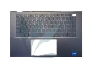 Clavier français avec plasturgie repose-poignets noire neuve d'origine Dell pour Dell Vostro 5401