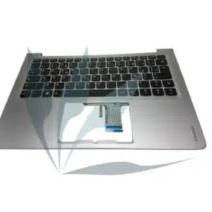 Clavier français avec repose-poignets argent pour Lenovo Ideapad 710S-13ISK