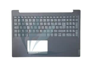 Clavier français avec plasturgie repose-poignets gris foncé neuf d'origine Lenovo pour Lenovo V15-ADA