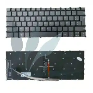 Clavier français rétro-éclairé gris à sertir neuf pour Lenovo Ideapad Flex 5-14ITL05