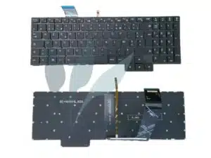 Clavier français rétro-éclairé noir à sertir neuf pour Lenovo Legion 5-17ACH6H