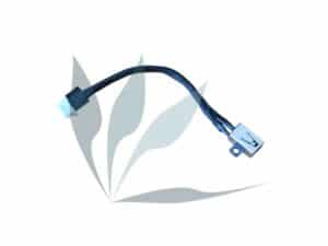 Connecteur d'alimentation carte mère sur câble neuf pour Dell Latitude 3520