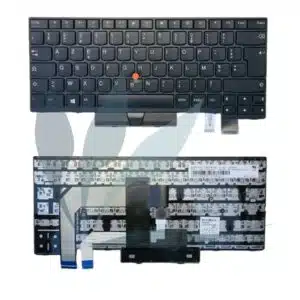 Clavier français non rétro-éclairé noir neuf pour Lenovo Thinkpad T480