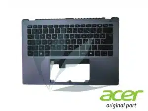 Clavier français rétro-éclairé avec plasturgie repose-poignets grise neuf d'origine Acer pour Acer Swift SFG14-63