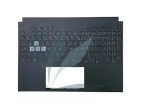 Clavier français avec plasturgie repose-poignets noire neuf d'origine Asus pour Asus FX567ZC4 (attention, plusieurs types de claviers ont été montés sur ce modèle, nous consulter)